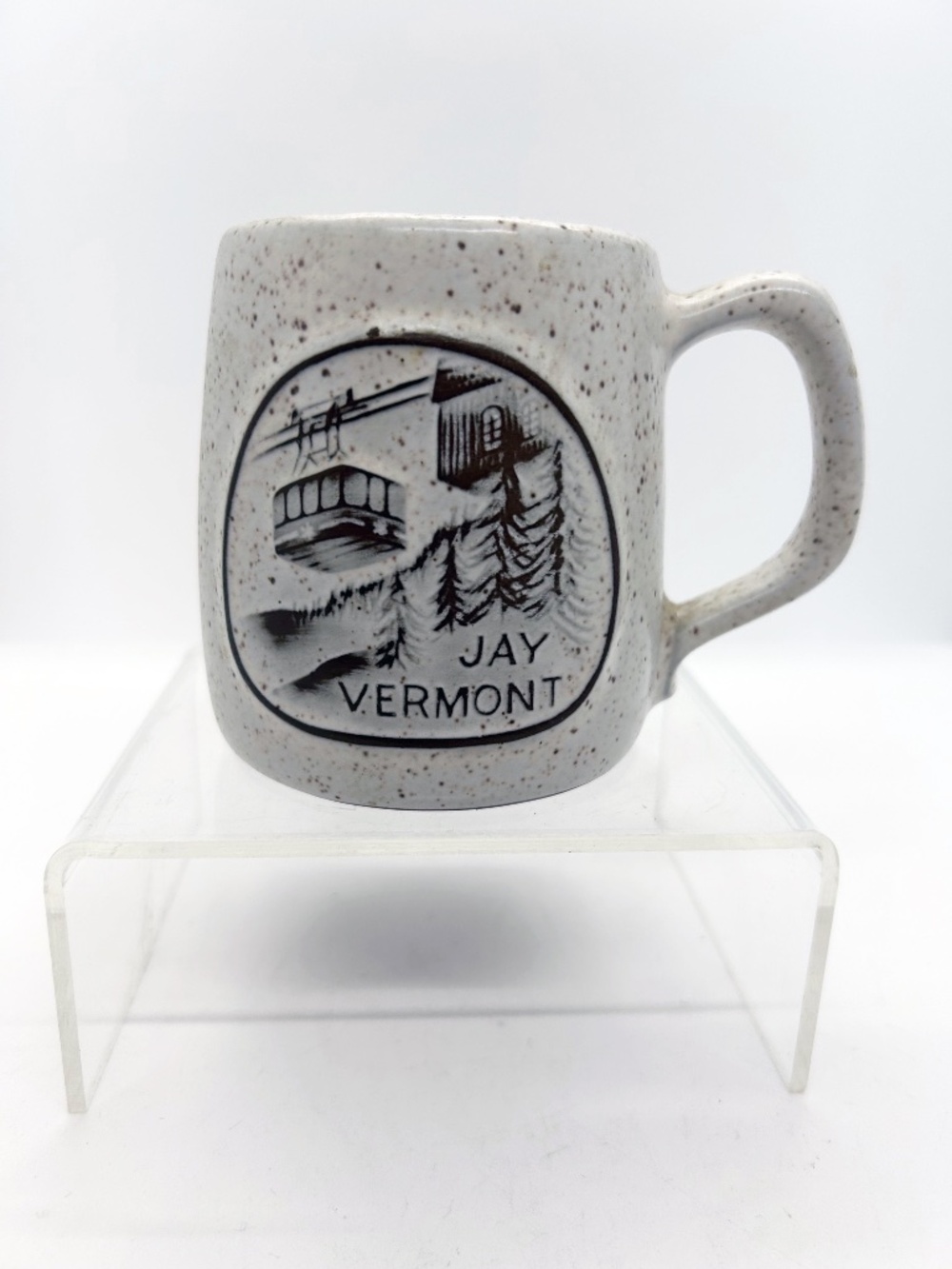 Vintage Onion River Mug,  Jay Peak Vermont Ski Resort